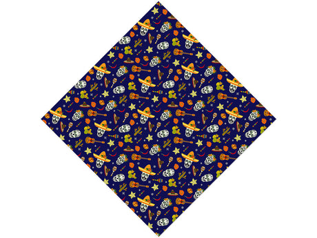 Family Fiesta Day of the Dead Vinyl Wrap Pattern