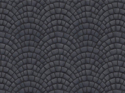 Fan  Brick Vinyl Wrap Pattern~Rwraps Series 914 Digitally Printed Vinyl Wrap~0