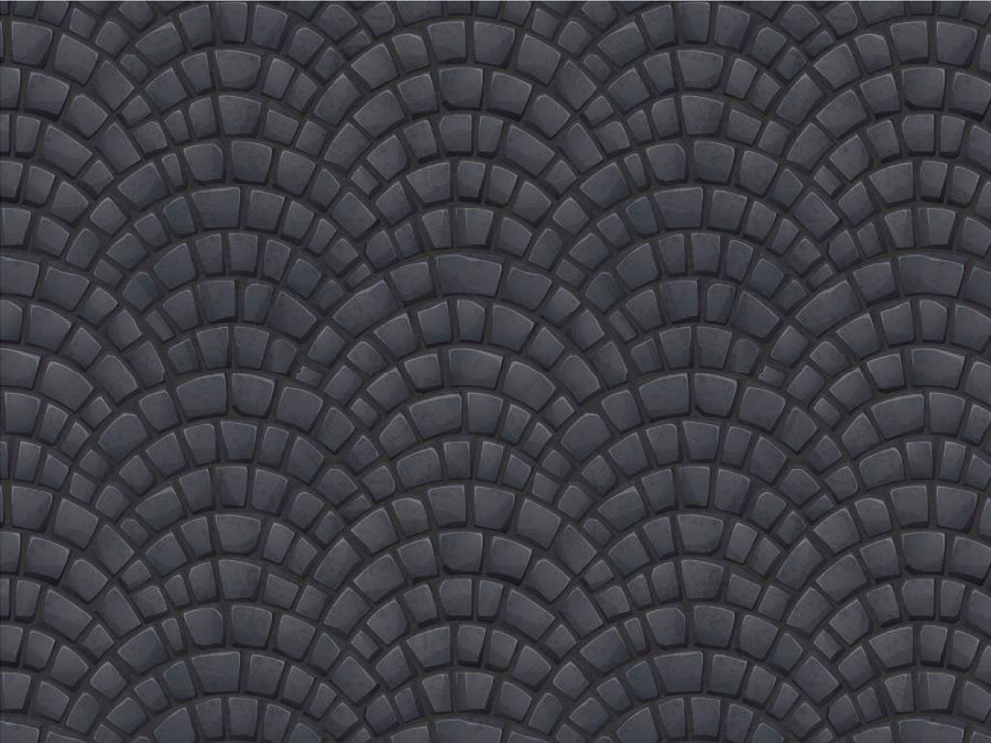 Fan  Brick Vinyl Wrap Pattern~Rwraps Series 914 Digitally Printed Vinyl Wrap~0