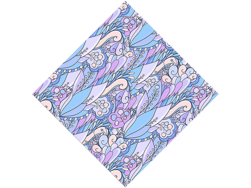 Fanciful Flight Floral Vinyl Wrap Pattern