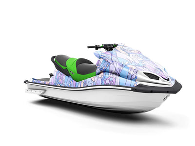 Fanciful Flight Floral Jet Ski Vinyl Customized Wrap