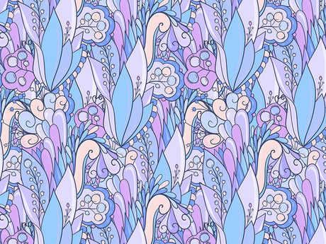 Fanciful Flight Floral Vinyl Wrap Pattern~Rwraps Series 914 Digitally Printed Vinyl Wrap~0