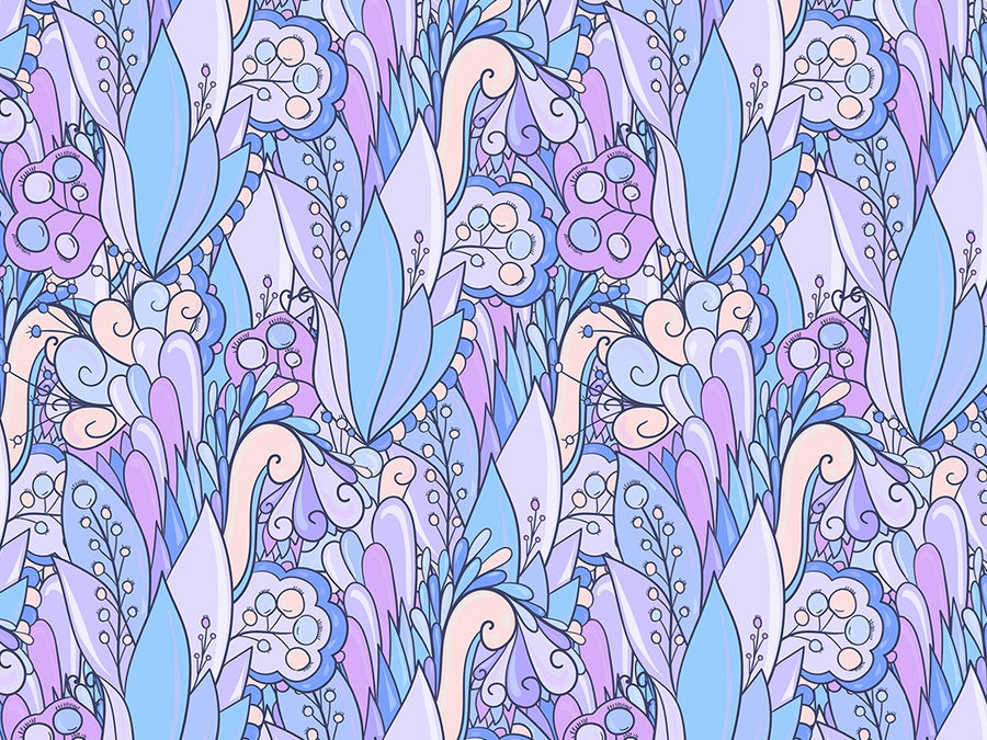Fanciful Flight Floral Vinyl Wrap Pattern~Rwraps Series 914 Digitally Printed Vinyl Wrap~0