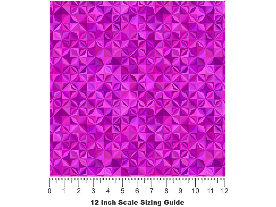 Fandango Fancies Mosaic Vinyl Film Pattern Size 12 inch Scale~Rwraps Fandango Fancies Mosaic Sizing Chart~2