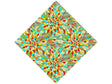 Fantastical Fanfare Floral Vinyl Wrap Pattern
