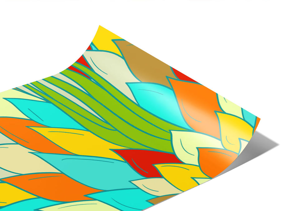 Fantastical Fanfare Floral Vinyl Wraps~Rwraps Series 914 Digitally Printed Vinyl Wrap~0