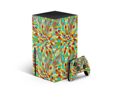 fantastical fanfare floral XBOX DIY Decal