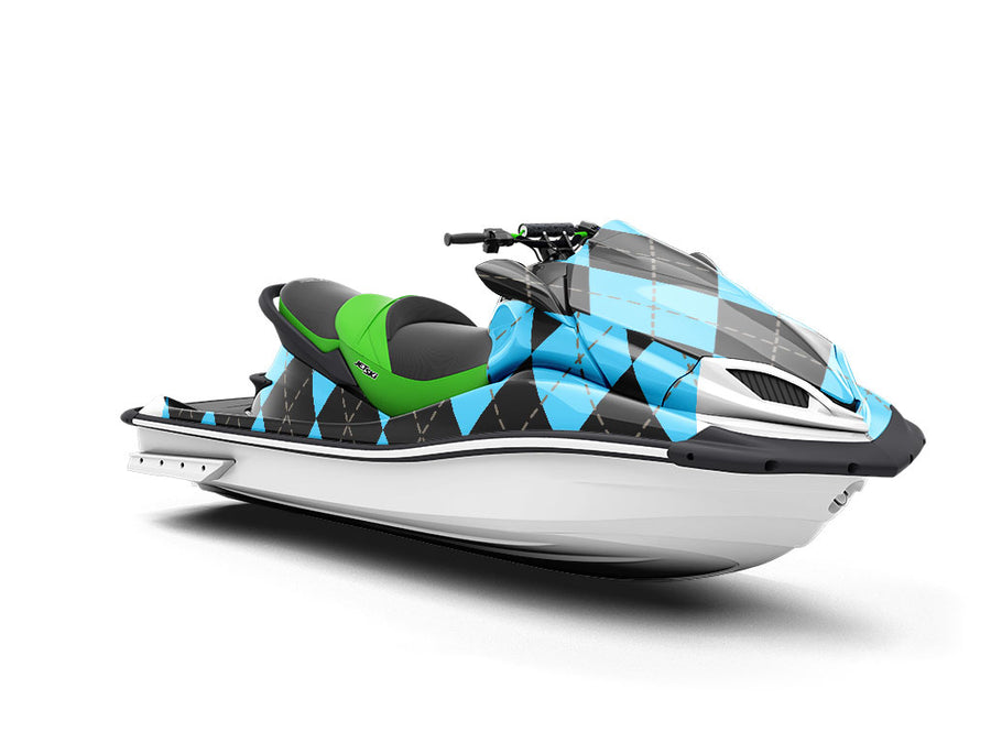 Fantasy Wash Argyle Jet Ski Vinyl Customized Wrap