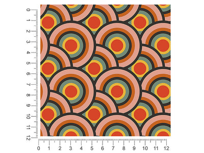 far out retro 1ft x 1ft Craft Sheets