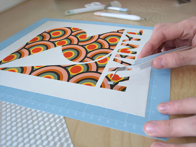 far out retro Easy Weed Craft Vinyl