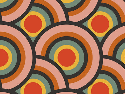 Far Out Retro Vinyl Wrap Pattern~Rwraps Series 914 Digitally Printed Vinyl Wrap~0