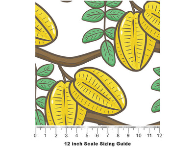 Farming Stardew Fruit Vinyl Film Pattern Size 12 inch Scale~Rwraps Farming Stardew Fruit Sizing Chart~2
