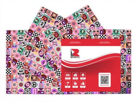 fascination combination mosaic Craft Vinyl Sheet Pack