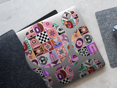 fascination combination mosaic DIY Laptop Stickers