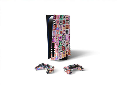 fascination combination mosaic Sony PS5 DIY Skin