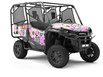 Fascination Combination Mosaic Utility Vehicle Vinyl Wrap