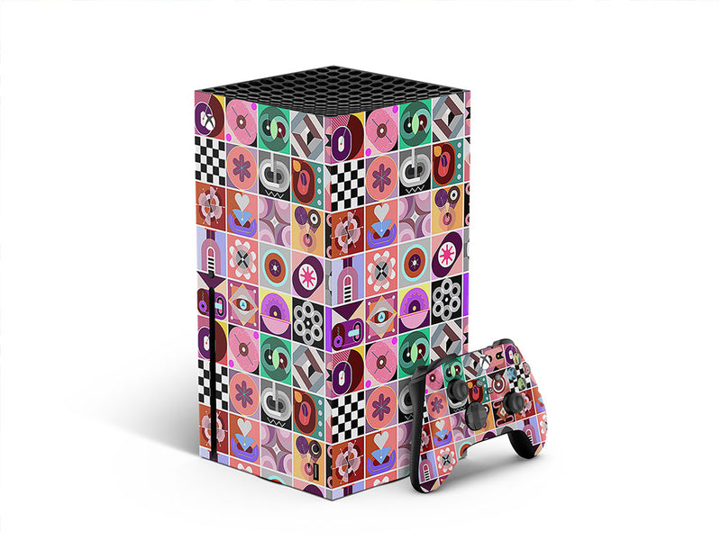 fascination combination mosaic XBOX DIY Decal