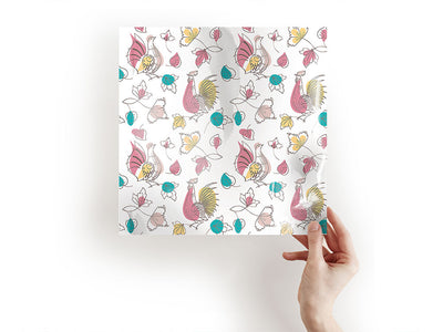 fashionable fellas bird Craft Sheets