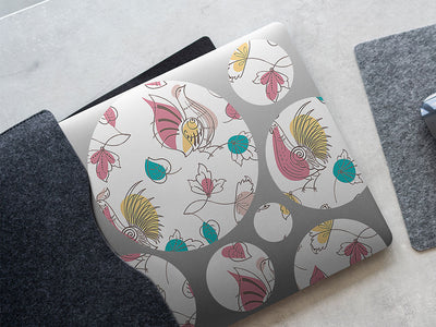 fashionable fellas bird DIY Laptop Stickers
