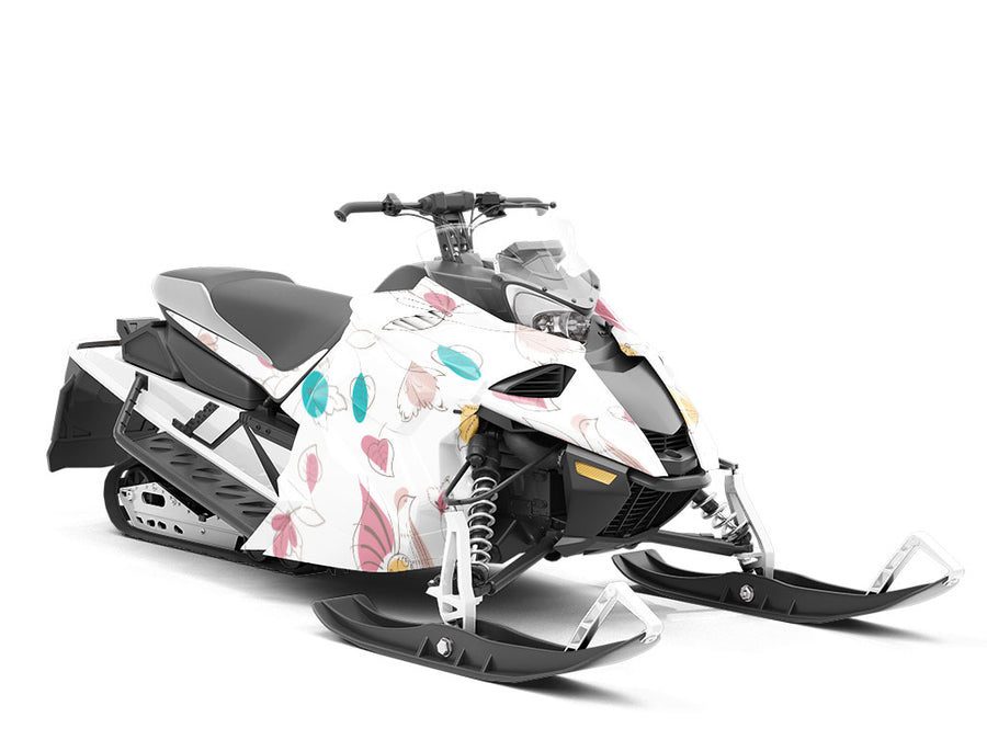Fashionable Fellas Birds Custom Wrapped Snowmobile