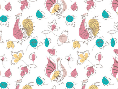 Fashionable Fellas Birds Vinyl Wrap Pattern~Rwraps Series 914 Digitally Printed Vinyl Wrap~0