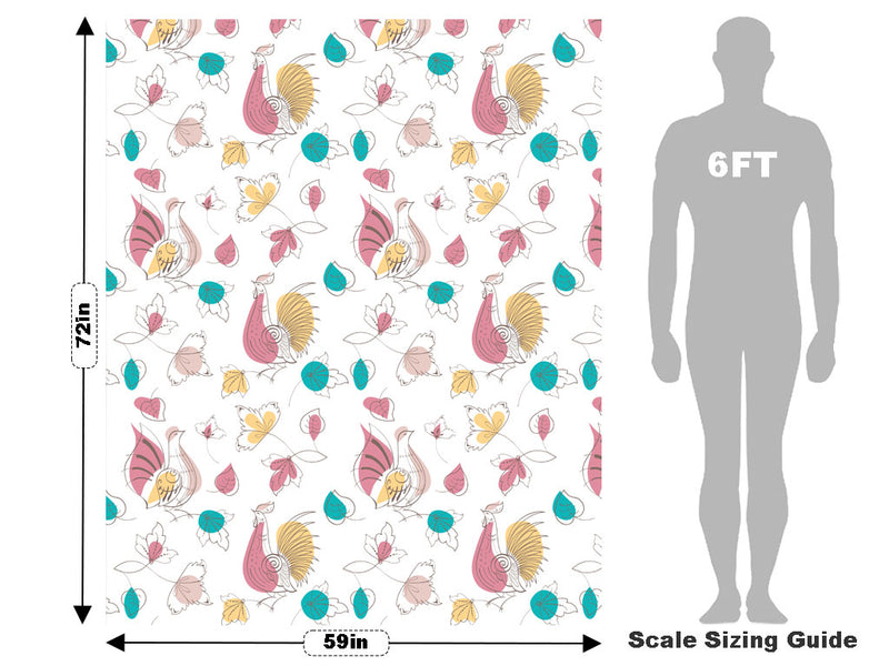 Fashionable Fellas Birds Vehicle Wrap Scale~Rwraps Series 914 Fashionable Fellas Birds Measurements~1