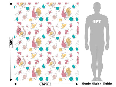 Fashionable Fellas Birds Vehicle Wrap Scale~Rwraps Series 914 Fashionable Fellas Birds Measurements~1