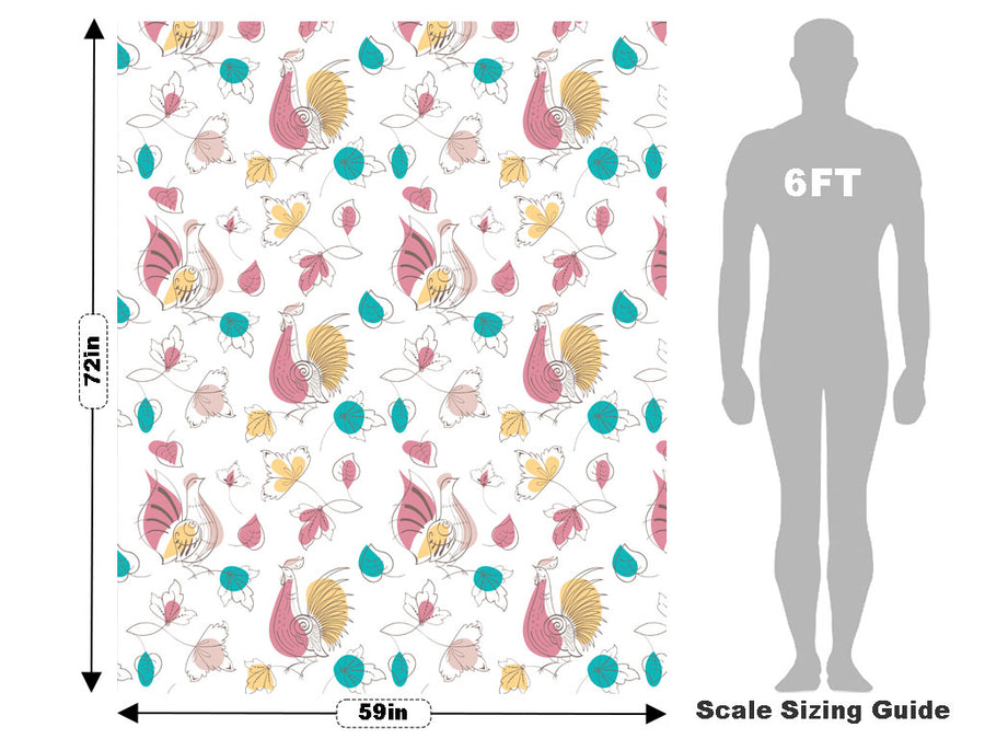 Fashionable Fellas Birds Vehicle Wrap Scale~Rwraps Series 914 Fashionable Fellas Birds Measurements~1