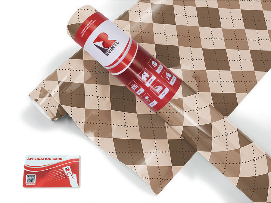 fashionable grandpa argyle Craft Vinyl Roll