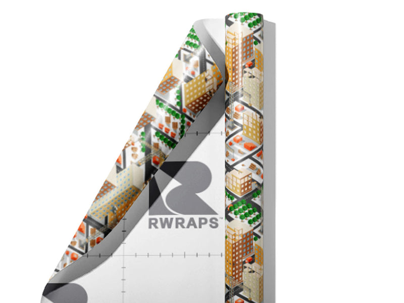 Fastest Growing Cityscape Wrap Film Sheets~Rwraps Series 914 Fastest Growing Cityscape Scrolled Sheet~4