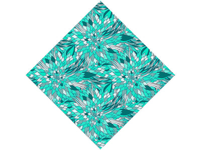 Father Neptune Floral Vinyl Wrap Pattern
