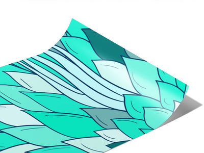 Father Neptune Floral Vinyl Wraps~Rwraps Series 914 Digitally Printed Vinyl Wrap~0