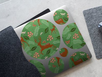 fatherly fatherly animal DIY Laptop Stickers