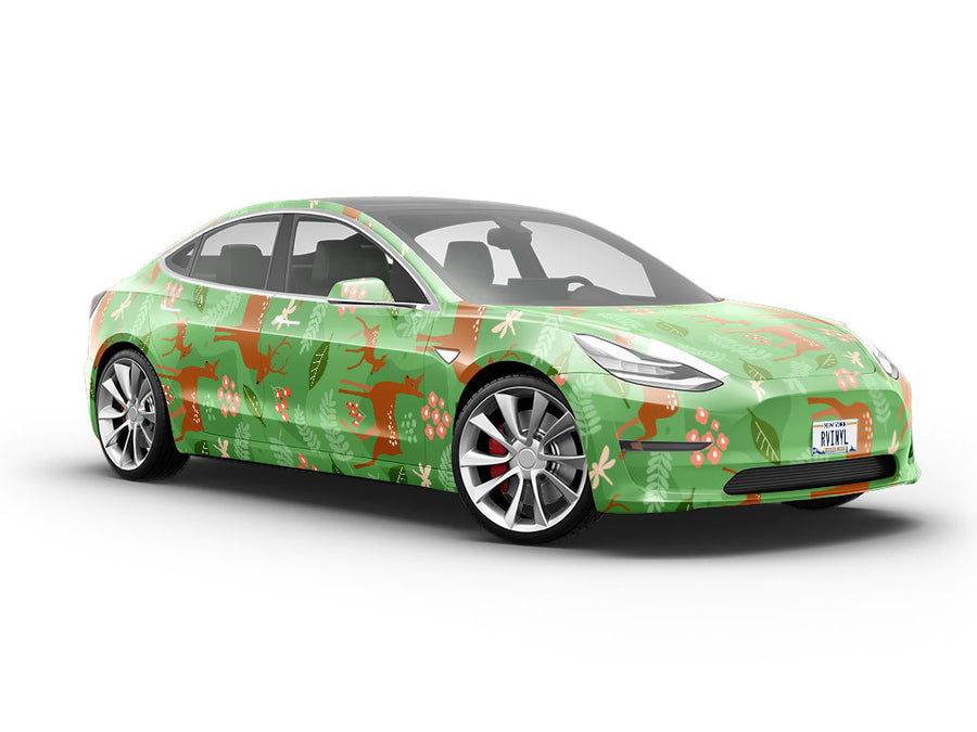 Fatherly Protection Animal Vehicle Vinyl Wrap