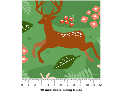 Fatherly Protection Animal Vinyl Film Pattern Size 12 inch Scale~Rwraps Fatherly Protection Animal Sizing Chart~2