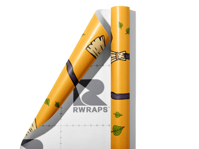 Favorite Car Witch Wrap Film Sheets~Rwraps Series 914 Favorite Car Witch Scrolled Sheet~3