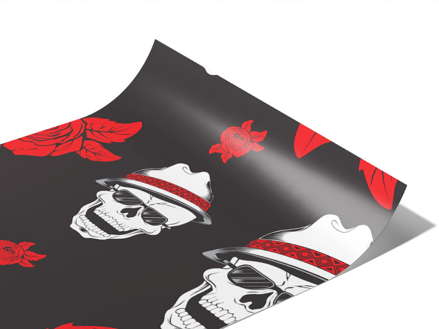 Fedora Skull Halloween Vinyl Wraps~Rwraps Series 914 Digitally Printed Vinyl Wrap~0