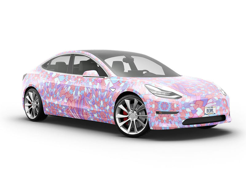 Feeling Good Floral Vehicle Vinyl Wrap