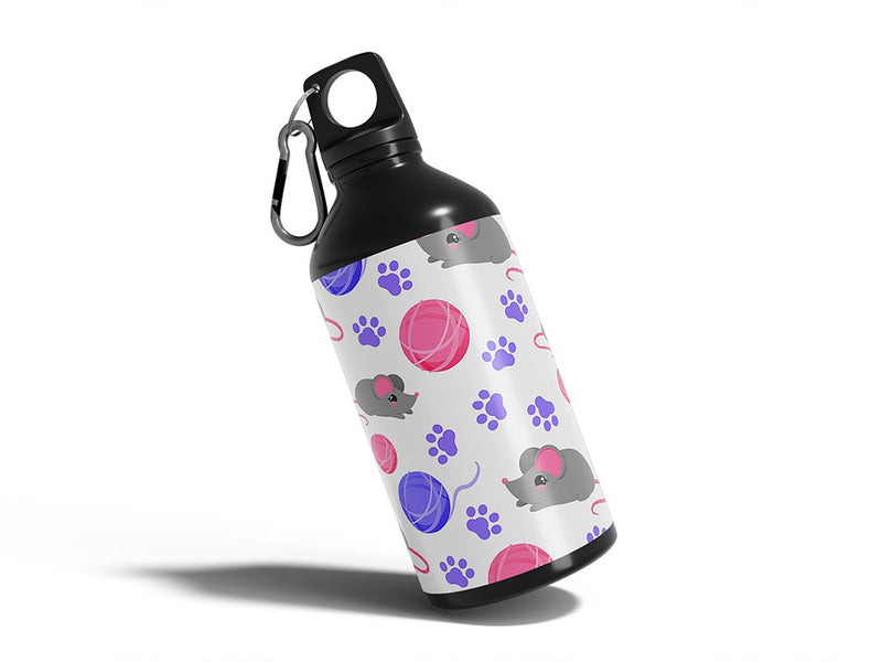 feline dangers animal Water Bottle DIY Stickers