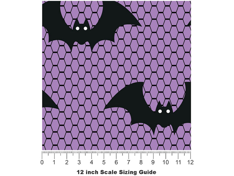 Fenced In Animal Vinyl Film Pattern Size 12 inch Scale~Rwraps Fenced In Animal Sizing Chart~2