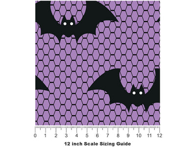 Fenced In Animal Vinyl Film Pattern Size 12 inch Scale~Rwraps Fenced In Animal Sizing Chart~2
