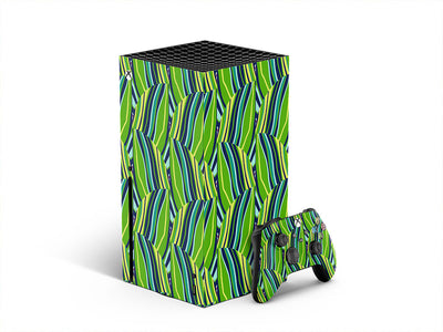 fern fronds art deco XBOX DIY Decal