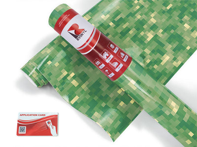 fern fronds pixel Craft Vinyl Roll