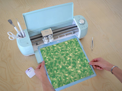 fern fronds pixel Cricut Compatible Vinyl