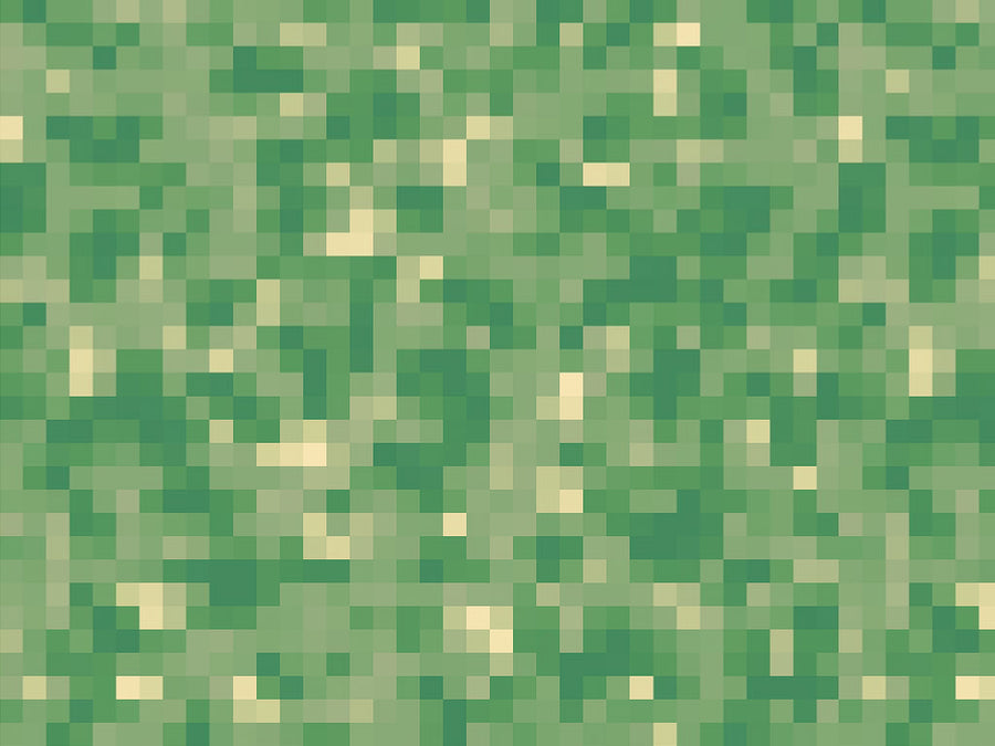 Fern Fronds Pixel Vinyl Wrap Pattern~Rwraps Series 914 Digitally Printed Vinyl Wrap~0