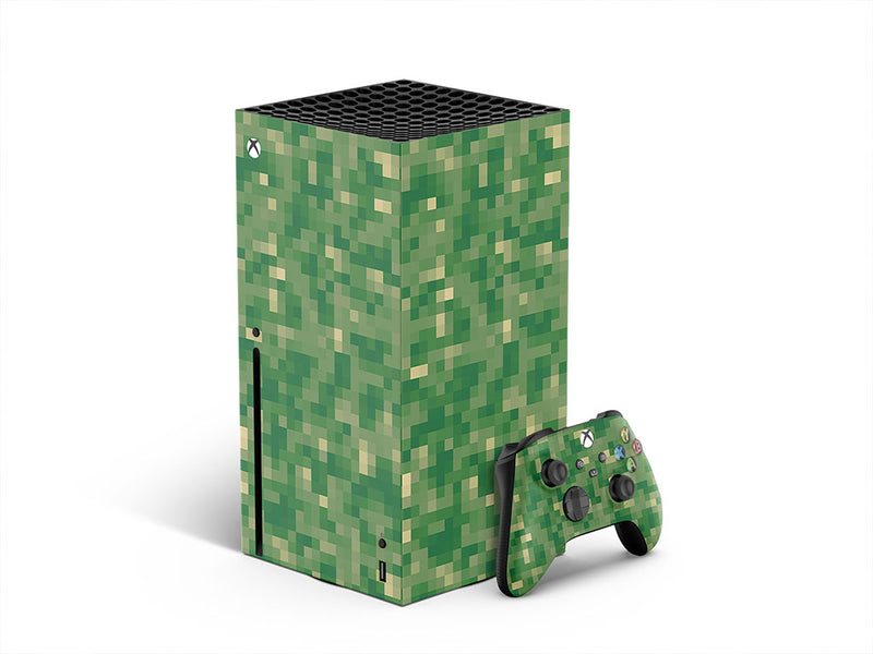 fern fronds pixel XBOX DIY Decal