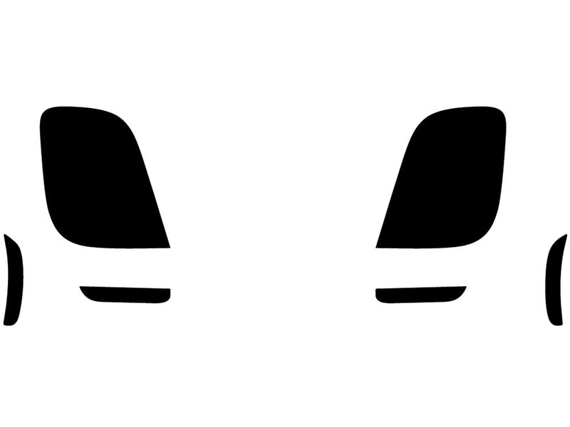 500 Precut Tail Light Tint Diagram