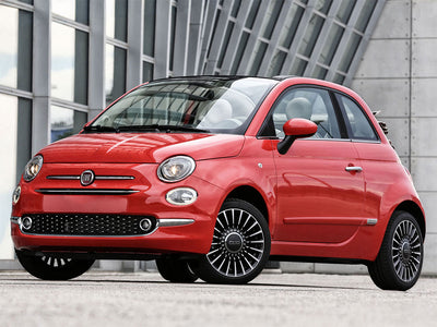fiat 500 2012-2019 Carbon Fiber Pillar Trim