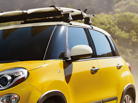 fiat 500l 2014-2020 Matte Black Pillar Cover Diagram