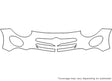 500x Avery Dennison Clear Bra Bumper Precut PPF Diagram